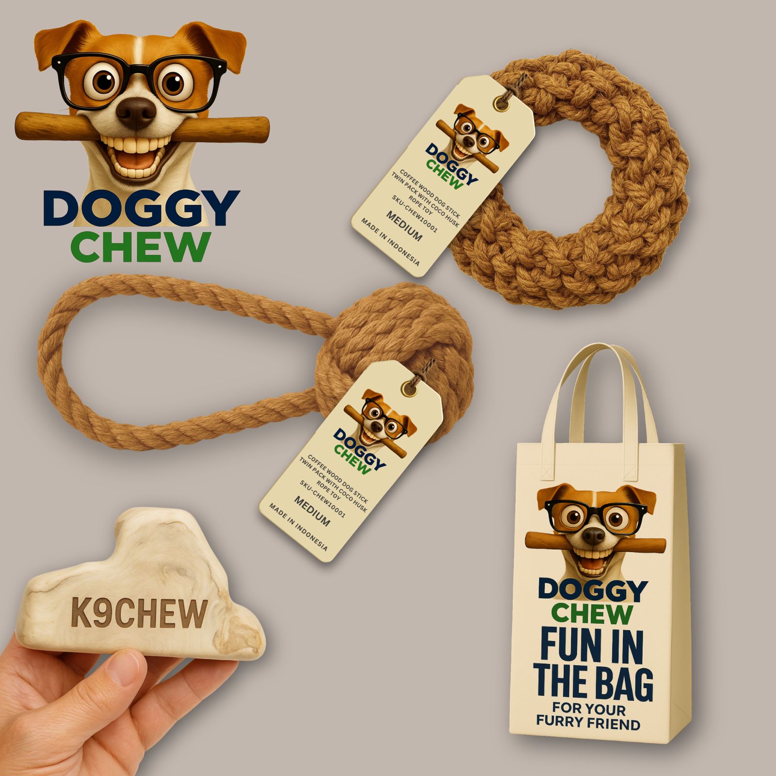 Doggy Chew Multi Pack x3