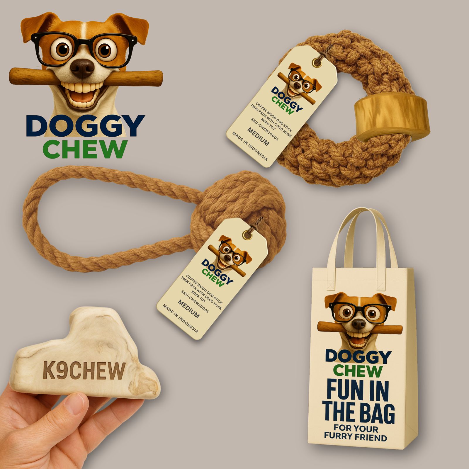 Doggy Chew Multi Pack x3